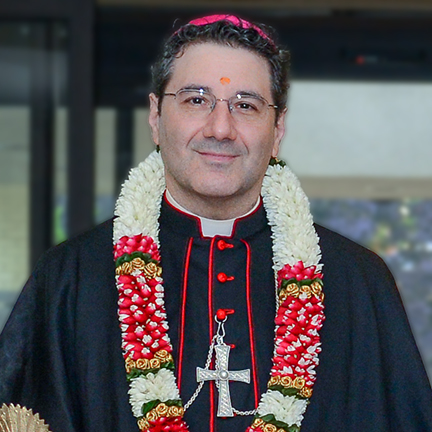 Archbishop Leo visits the Our Lady of Fatima Tamil Chaplaincy