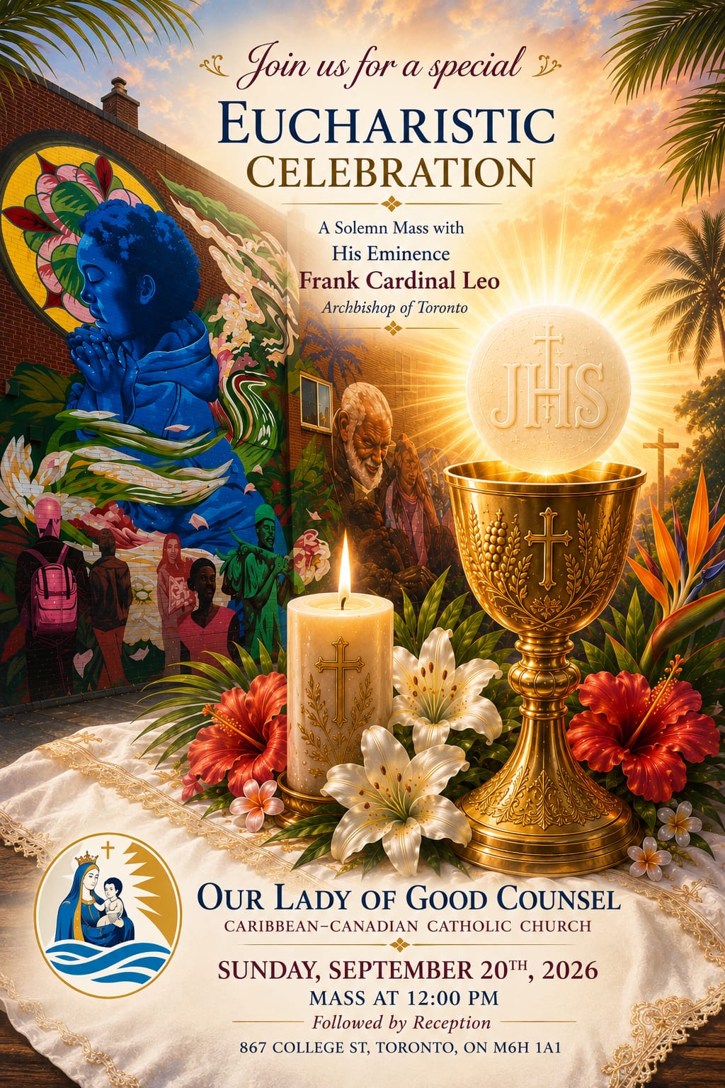 Mass with Cardinal Leo