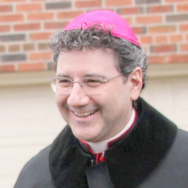 Archbishop Leo Visits Holy Cross Parish