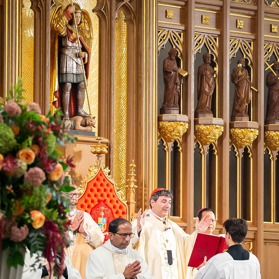 Solemnity of St. Michael at St. Michael's Cathedral Basilica Solemnity of St. Michael at St. Michael's Cathedral Basilica