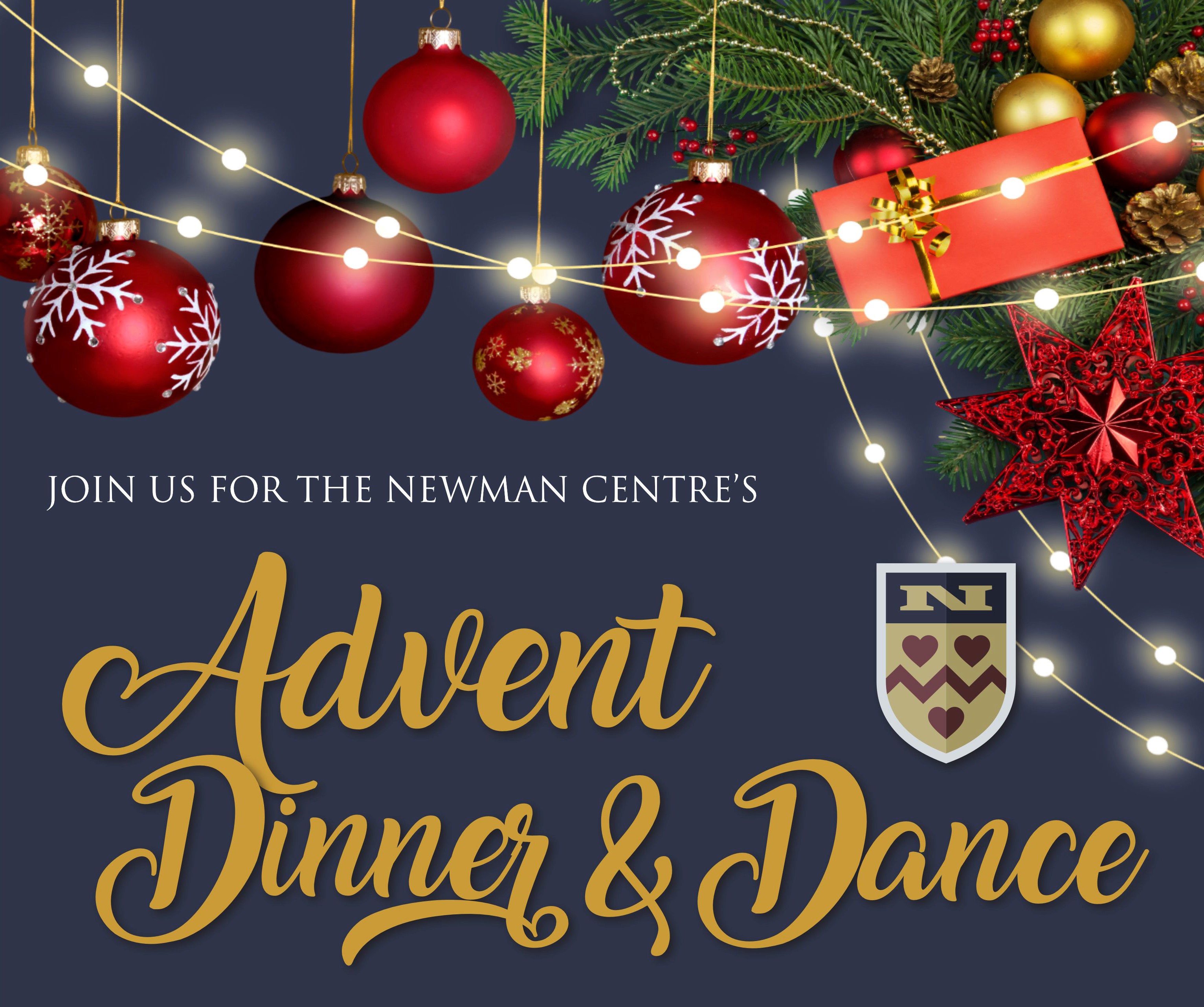 Newman Centre Advent Dinner & Dance Poster