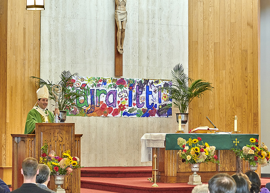 Archbishop Leo Smiling