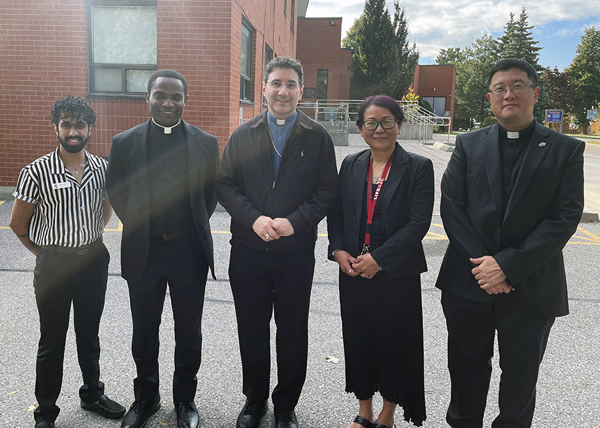 Archbishop Leo with Staff