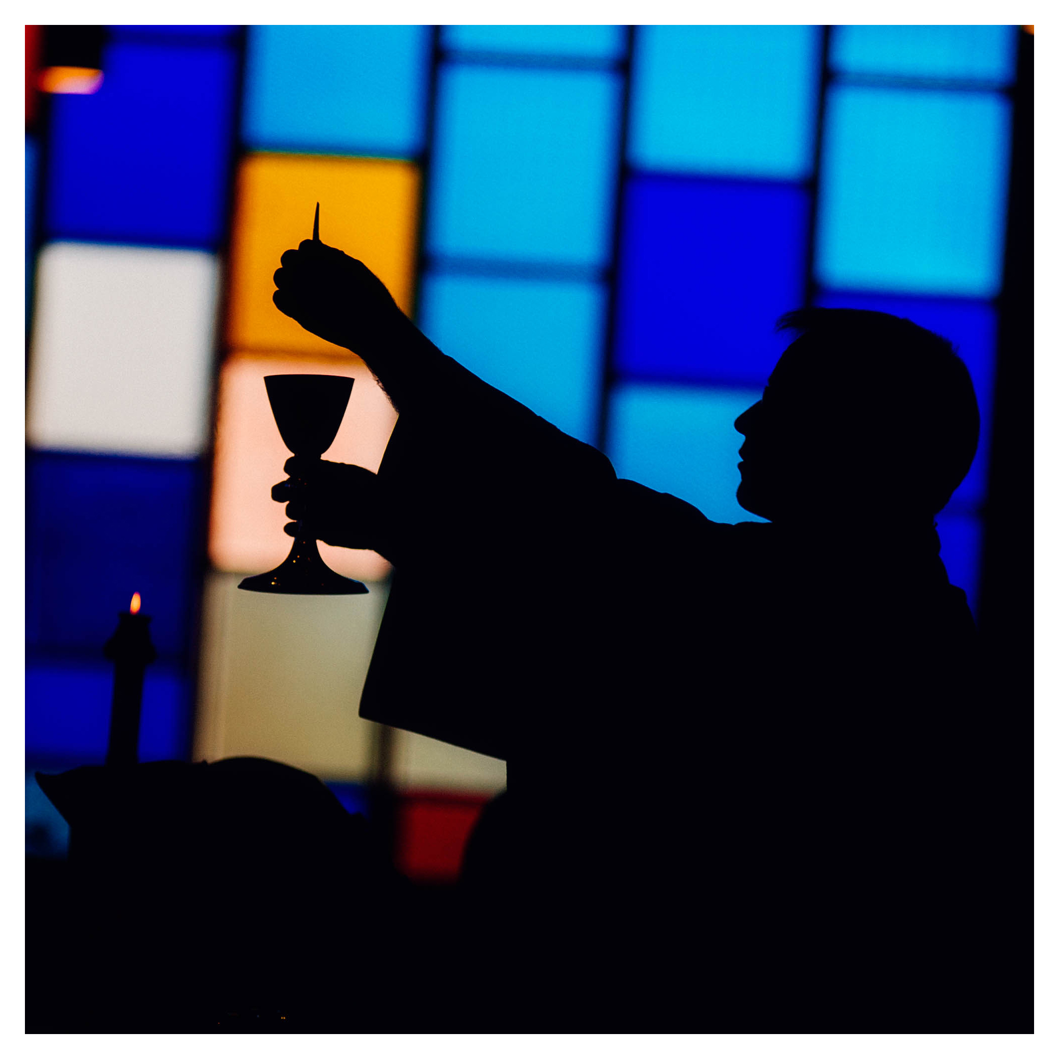 Priest at Mass