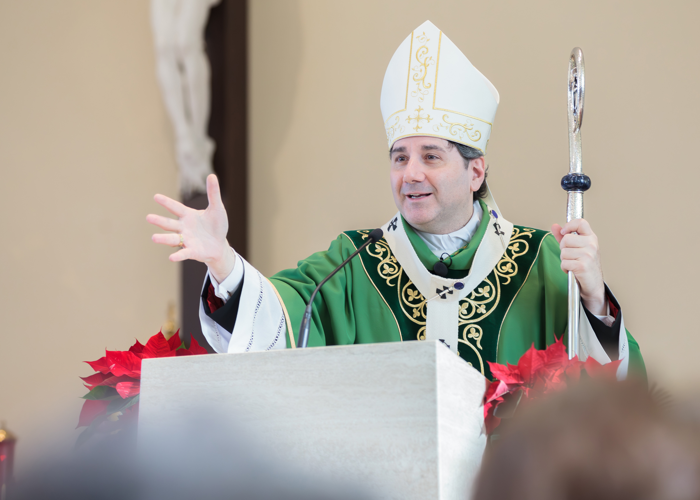 Archbishop Leo Visits Our Lady of Grace Parish