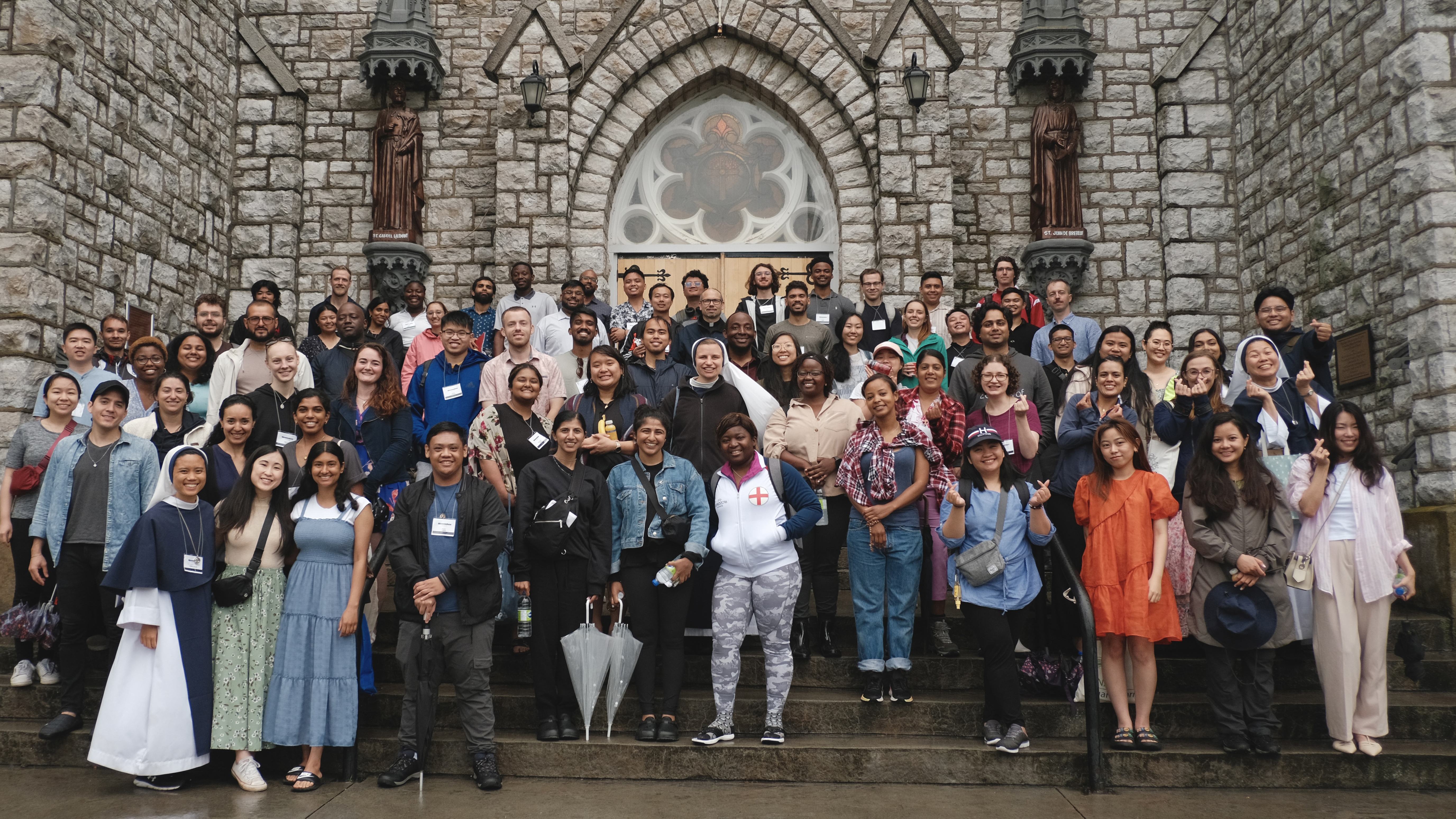 Young Adults Travel to Martyrs’ Shrine to “Reawaken” their Spiritual Lives