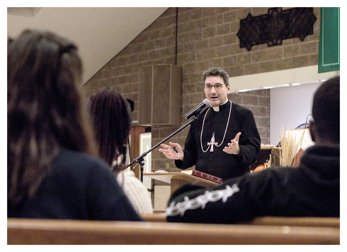 Archbishop Leo at UTM Chaplaincy