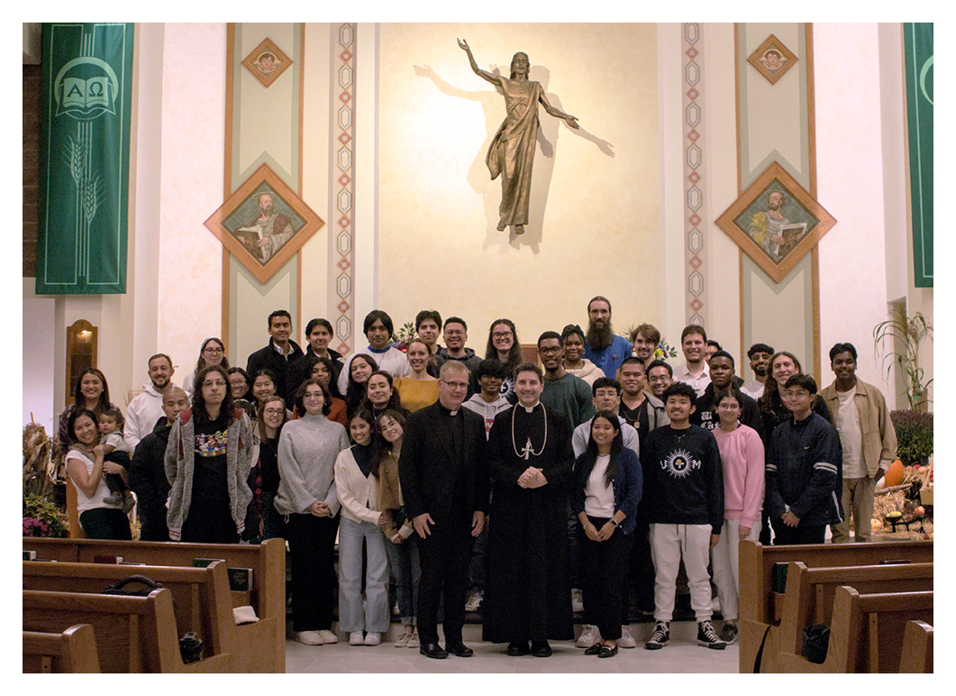 Archbishop Leo at UTM Chaplaincy