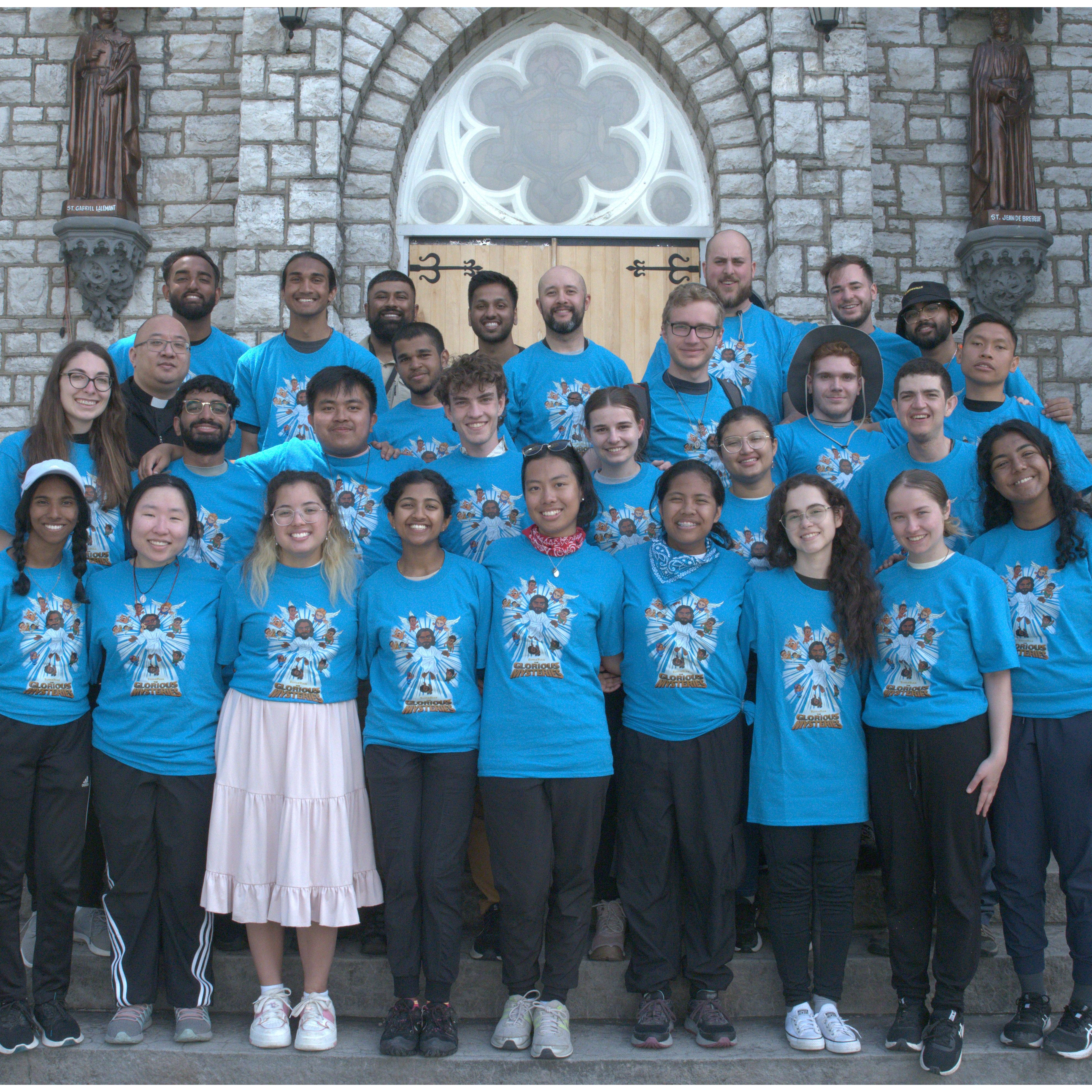 Totus Tuus Missionaries at Martyrs' Shrine