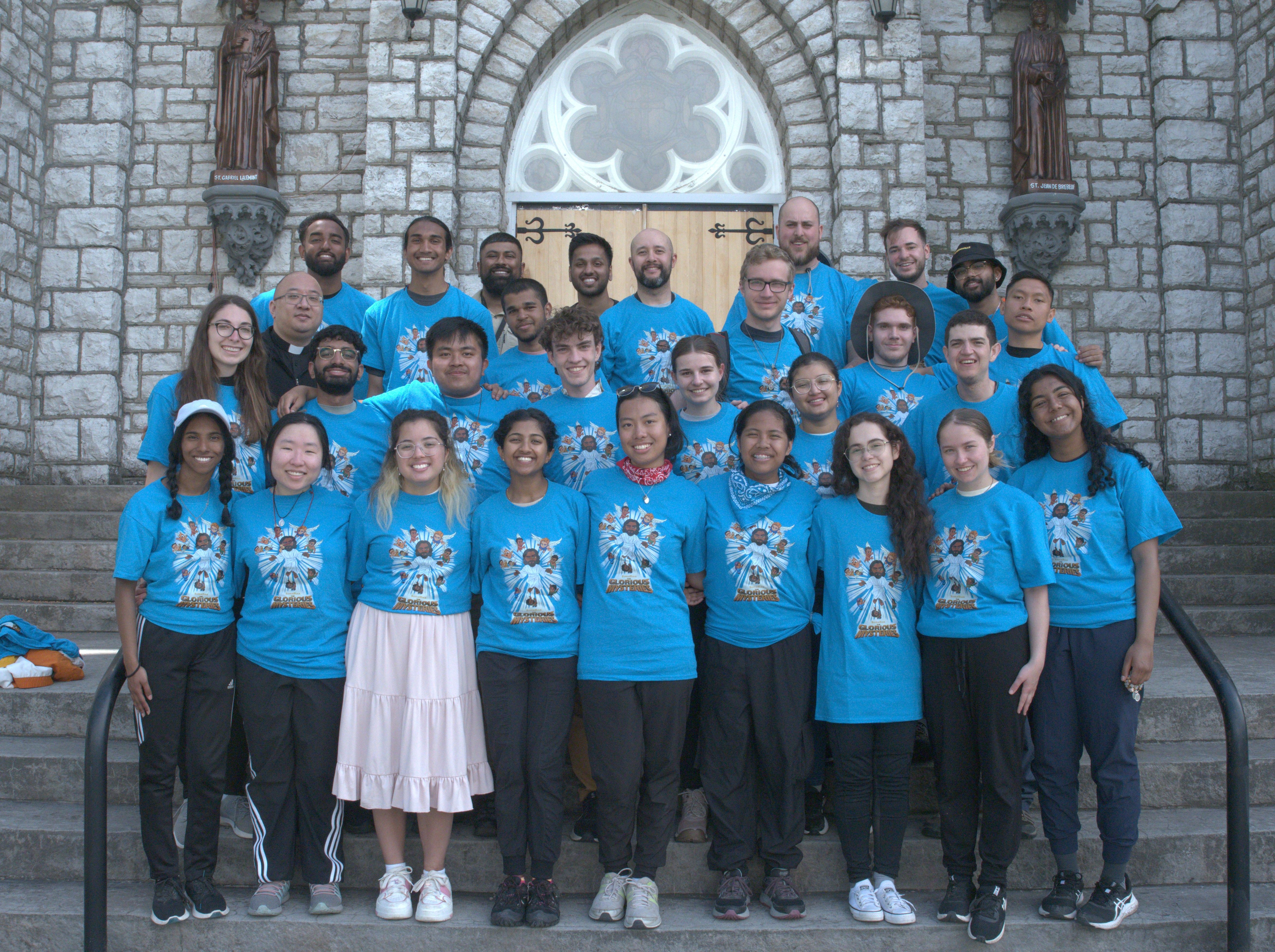 Totus Tuus Missionaries at Martyrs' Shrine