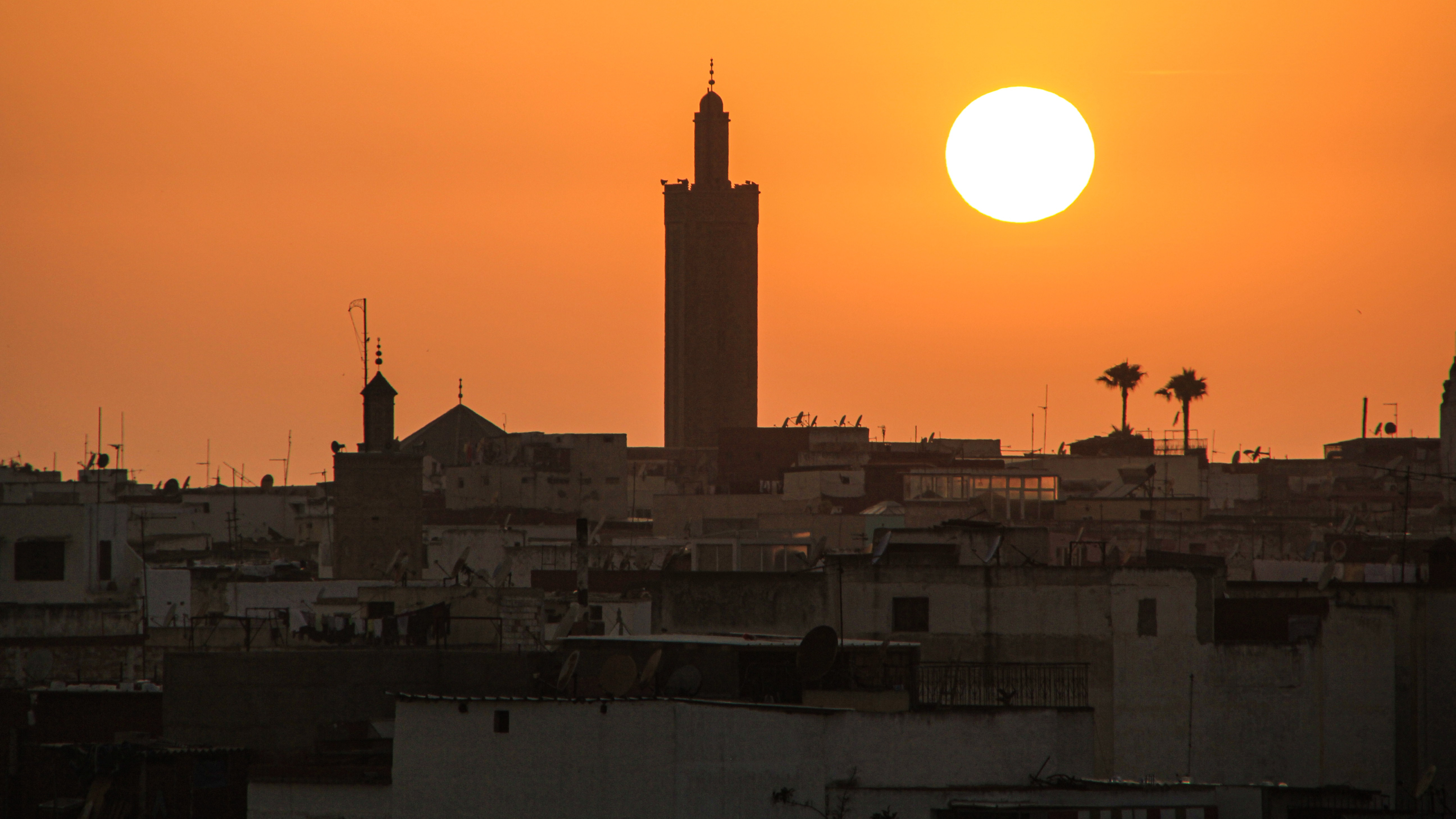 Sunset over the City