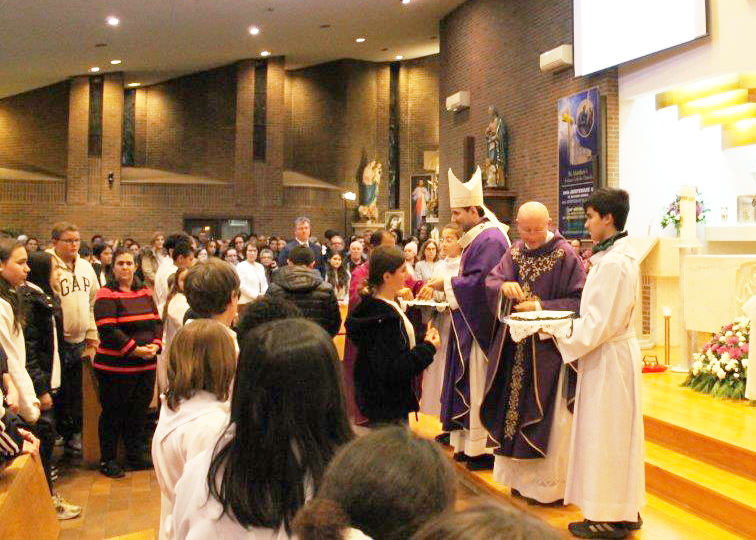 Archbishop Leo at St. Matthews