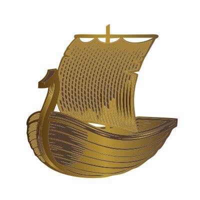 Boat from Archbishop Leo's COA