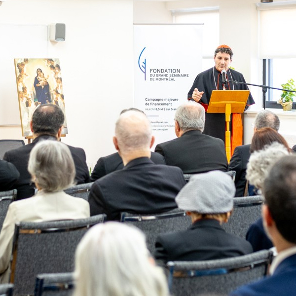 Conférence au Grand Séminaire de Montréal Conférence au Grand Séminaire de Montréal