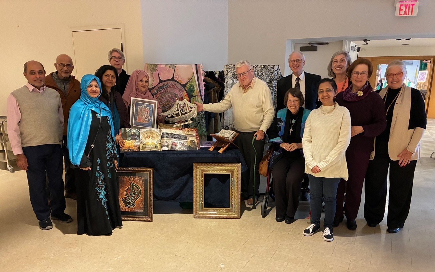 group photo mosaic interfaith meal group photomosaic interfaith meal