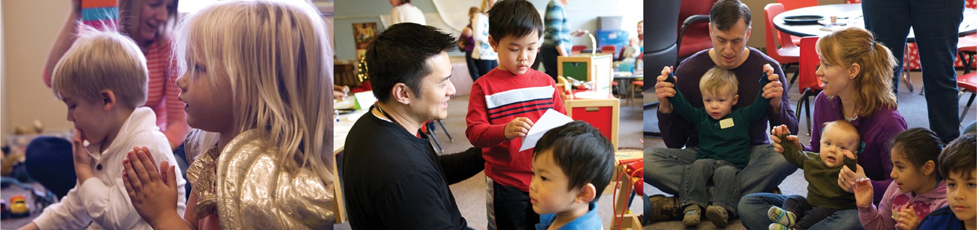 images of children with their parents